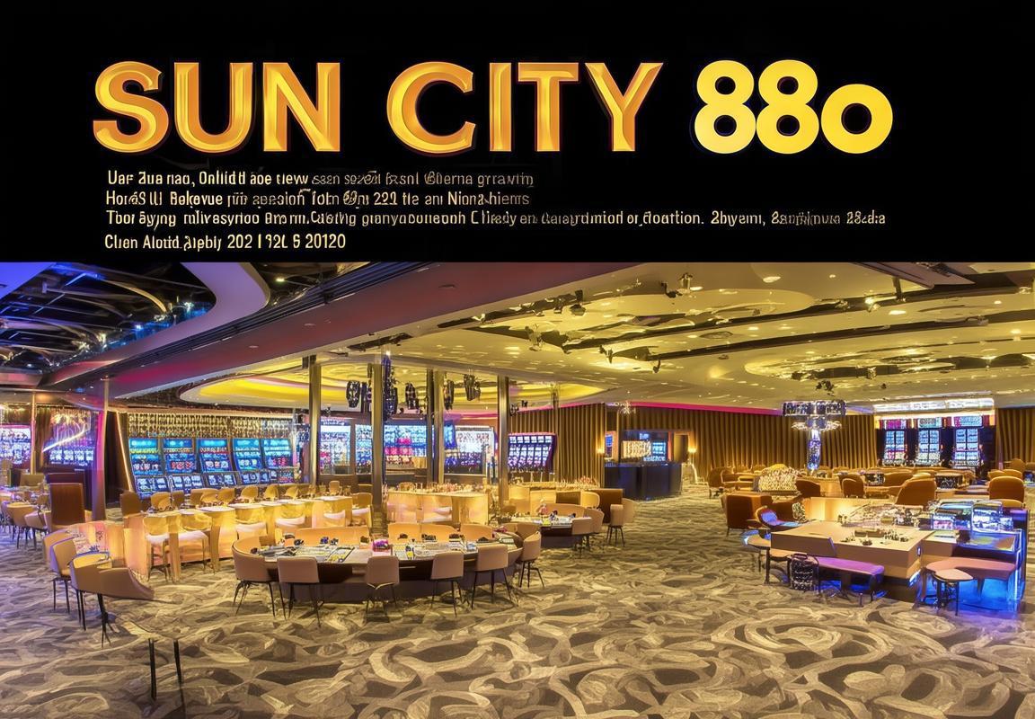 Sun City 888: Điểm Đến Chơi Bài và Giải Trí Tại TP. Hồ Chí Minh